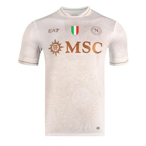 SSC Napoli Romelu Lukaku #9 Seconda Maglia 2025-26 Manica Corta